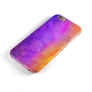 Washed 821 Absorbed Watercolor Texture iPhone 6/6s or 6/6s Plus 2-Piece Hybrid INK-Fuzed Case