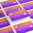 Washed 821 Absorbed Watercolor Texture - Premium Protective Decal Skin-Kit for the Apple Credit Card