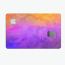 Washed 821 Absorbed Watercolor Texture - Premium Protective Decal Skin-Kit for the Apple Credit Card
