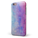 Washed Dyed 2142 Absorbed Watercolor Texture iPhone 6/6s or 6/6s Plus 2-Piece Hybrid INK-Fuzed Case