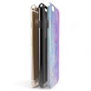 Washed Dyed 2142 Absorbed Watercolor Texture iPhone 6/6s or 6/6s Plus 2-Piece Hybrid INK-Fuzed Case