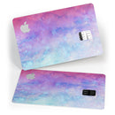 Washed Dyed 2142 Absorbed Watercolor Texture - Premium Protective Decal Skin-Kit for the Apple Credit Card