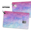Washed Dyed 2142 Absorbed Watercolor Texture - Premium Protective Decal Skin-Kit for the Apple Credit Card