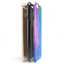 Washed Dyed Absorbed Watercolor Texture iPhone 6/6s or 6/6s Plus 2-Piece Hybrid INK-Fuzed Case