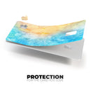 Washed Ocean 42 Absorbed Watercolor Texture - Premium Protective Decal Skin-Kit for the Apple Credit Card
