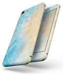Washed Ocean 42 Absorbed Watercolor Texture - Skin-kit for the iPhone 8 or 8 Plus