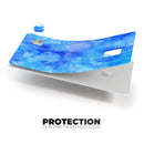 Washed Ocean Blue 402 Absorbed Watercolor Texture - Premium Protective Decal Skin-Kit for the Apple Credit Card