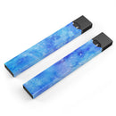 Washed Ocean Blue 402 Absorbed Watercolor Texture - Premium Decal Protective Skin-Wrap Sticker compatible with the Juul Labs vaping device