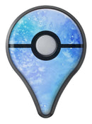 Washed Ocean Blue 42 Absorbed Watercolor Texture Pokémon GO Plus Vinyl Protective Decal Skin Kit