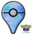Washed Ocean Blue 42 Absorbed Watercolor Texture Pokémon GO Plus Vinyl Protective Decal Skin Kit