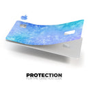 Washed Ocean Blue 42 Absorbed Watercolor Texture - Premium Protective Decal Skin-Kit for the Apple Credit Card