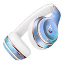 Washed Ocean Blue 42 Absorbed Watercolor Texture Full-Body Skin Kit for the Beats by Dre Solo 3 Wireless Headphones