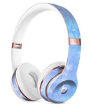 Washed Ocean Blue 42 Absorbed Watercolor Texture Full-Body Skin Kit for the Beats by Dre Solo 3 Wireless Headphones