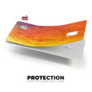 Washed Orange Absorbed Watercolor Texture - Premium Protective Decal Skin-Kit for the Apple Credit Card