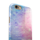 Washed Pink 4 Absorbed Watercolor Texture iPhone 6/6s or 6/6s Plus 2-Piece Hybrid INK-Fuzed Case