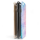 Washed Pink 4 Absorbed Watercolor Texture iPhone 6/6s or 6/6s Plus 2-Piece Hybrid INK-Fuzed Case