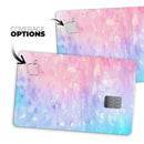Washed Pink 4 Absorbed Watercolor Texture - Premium Protective Decal Skin-Kit for the Apple Credit Card