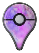 Washed Purple Absorbed Watercolor Texture Pokémon GO Plus Vinyl Protective Decal Skin Kit