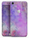 Washed Purple Absorbed Watercolor Texture - Skin-kit for the iPhone 8 or 8 Plus