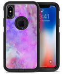Washed Purple Absorbed Watercolor Texture - iPhone X OtterBox Case & Skin Kits