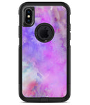 Washed Purple Absorbed Watercolor Texture - iPhone X OtterBox Case & Skin Kits