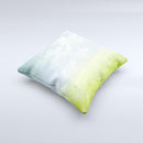 Water-Color Painting of Meadow ink-Fuzed Decorative Throw Pillow