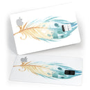 WaterColor DreamFeathers v10 - Premium Protective Decal Skin-Kit for the Apple Credit Card