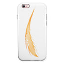 WaterColor DreamFeathers v1 iPhone 6/6s or 6/6s Plus 2-Piece Hybrid INK-Fuzed Case