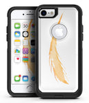 WaterColor DreamFeathers v1 - iPhone 7 or 7 Plus Commuter Case Skin Kit