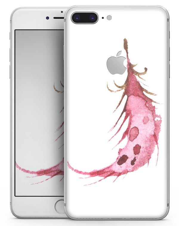WaterColor DreamFeathers v2 - Skin-kit for the iPhone 8 or 8 Plus