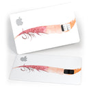 WaterColor DreamFeathers v4 - Premium Protective Decal Skin-Kit for the Apple Credit Card