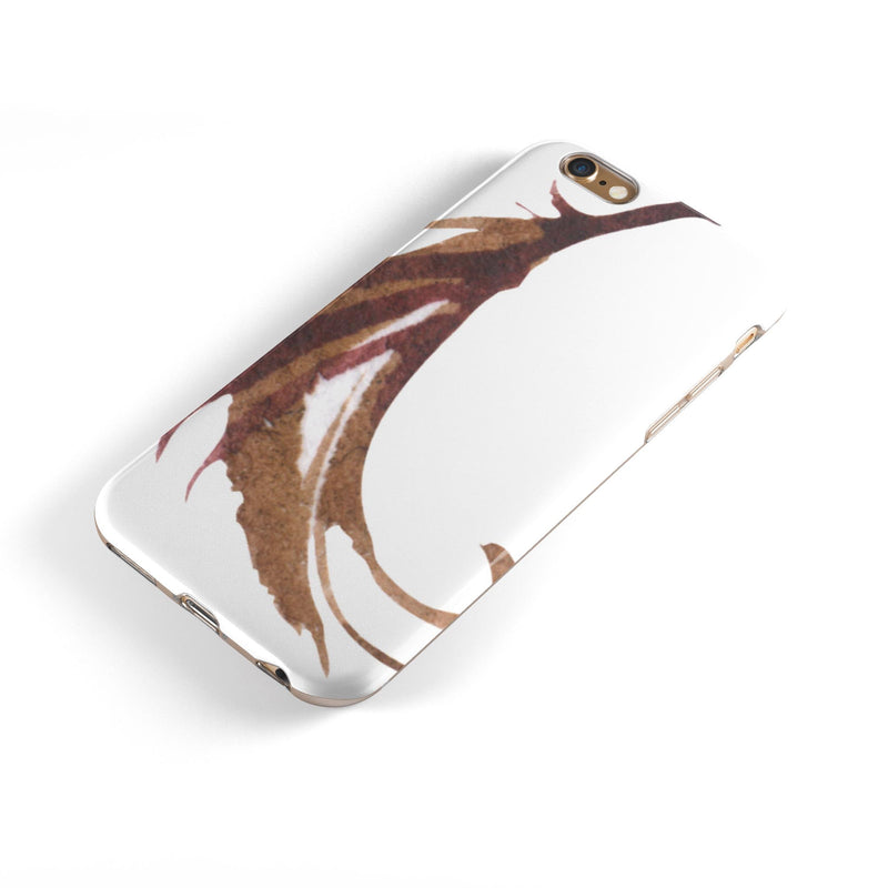 WaterColor DreamFeathers v5 iPhone 6/6s or 6/6s Plus 2-Piece Hybrid INK-Fuzed Case