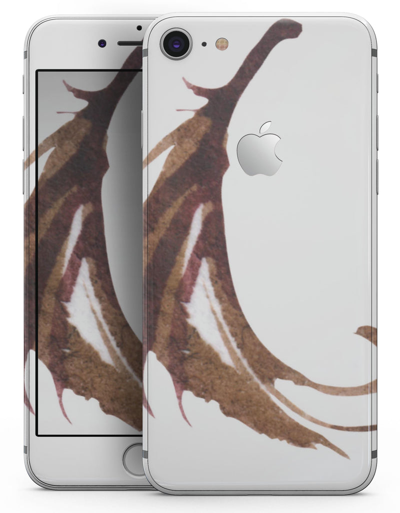 WaterColor DreamFeathers v5 - Skin-kit for the iPhone 8 or 8 Plus