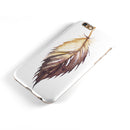 WaterColor DreamFeathers v6 iPhone 6/6s or 6/6s Plus 2-Piece Hybrid INK-Fuzed Case