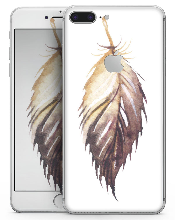 WaterColor DreamFeathers v6 - Skin-kit for the iPhone 8 or 8 Plus