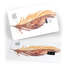 WaterColor DreamFeathers v7 - Premium Protective Decal Skin-Kit for the Apple Credit Card