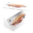 WaterColor DreamFeathers v7 - Premium Protective Decal Skin-Kit for the Apple Credit Card