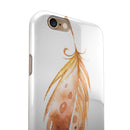 WaterColor DreamFeathers v9 iPhone 6/6s or 6/6s Plus 2-Piece Hybrid INK-Fuzed Case