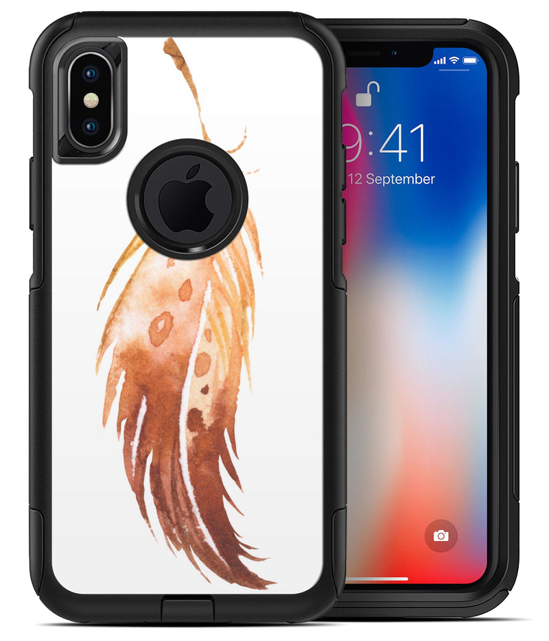 WaterColor DreamFeathers v9 2 - iPhone X OtterBox Case & Skin Kits