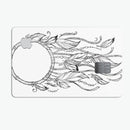 WaterColor Dreamcatchers v10 - Premium Protective Decal Skin-Kit for the Apple Credit Card