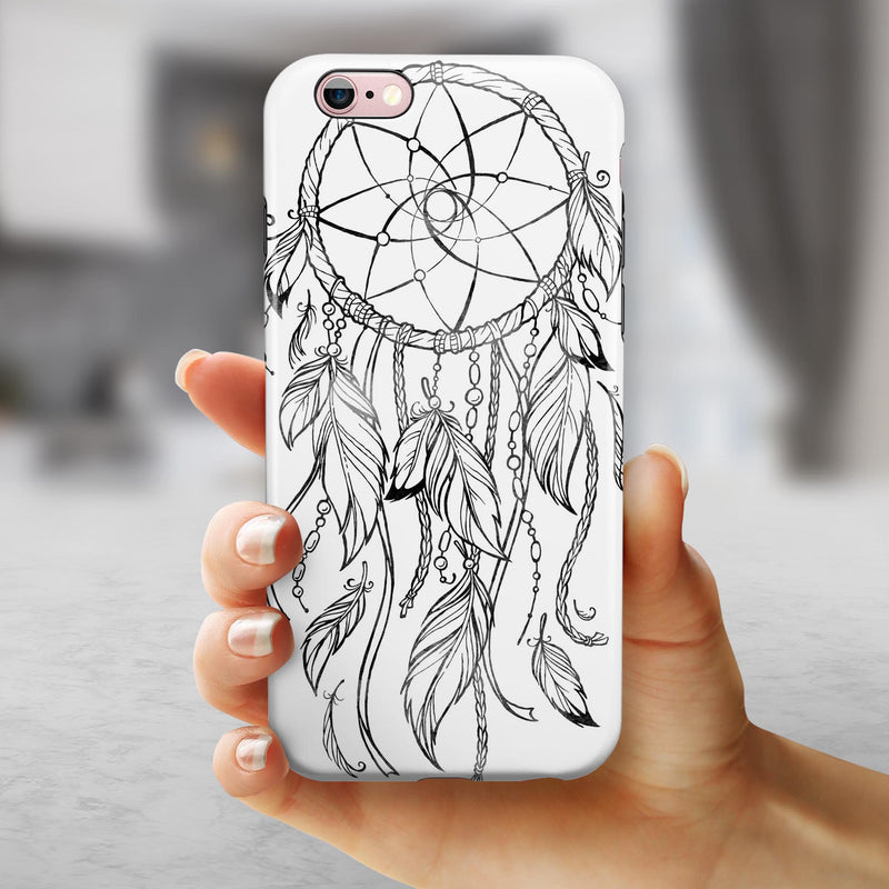 WaterColor Dreamcatchers v11 iPhone 6/6s or 6/6s Plus 2-Piece Hybrid INK-Fuzed Case
