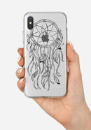 WaterColor Dreamcatchers v11 - Crystal Clear Hard Case for the iPhone XS MAX, XS & More (ALL AVAILABLE)