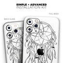 WaterColor Dreamcatchers v11 - Vinyl Skin Wrap for iPhone 17 Pro Max, 17 Pro, 17 Air, 17, 16 & All Models — Soft Matte or Ultra Gloss