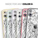 WaterColor Dreamcatchers v11 - Vinyl Skin Wrap for iPhone 17 Pro Max, 17 Pro, 17 Air, 17, 16 & All Models — Soft Matte or Ultra Gloss