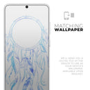 WaterColor Dreamcatchers v12 - Premium Vinyl Skin Decal for Samsung Galaxy S25 Ultra, S24, S23, S22 & All Galaxy S Models