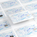 WaterColor Dreamcatchers v13 - Premium Protective Decal Skin-Kit for the Apple Credit Card