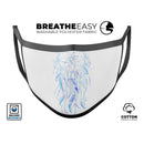 WaterColor Dreamcatchers v13 - Made in USA Mouth Cover Unisex Anti-Dust Cotton Blend Reusable & Washable Face Mask with Adjustable Sizing for Adult or Child