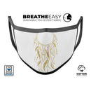 WaterColor Dreamcatchers v17 - Made in USA Mouth Cover Unisex Anti-Dust Cotton Blend Reusable & Washable Face Mask with Adjustable Sizing for Adult or Child