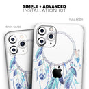WaterColor Dreamcatchers v1 - Vinyl Skin Wrap for iPhone 17 Pro Max, 17 Pro, 17 Air, 17, 16 & All Models — Soft Matte or Ultra Gloss