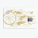 WaterColor Dreamcatchers v20 - Premium Protective Decal Skin-Kit for the Apple Credit Card
